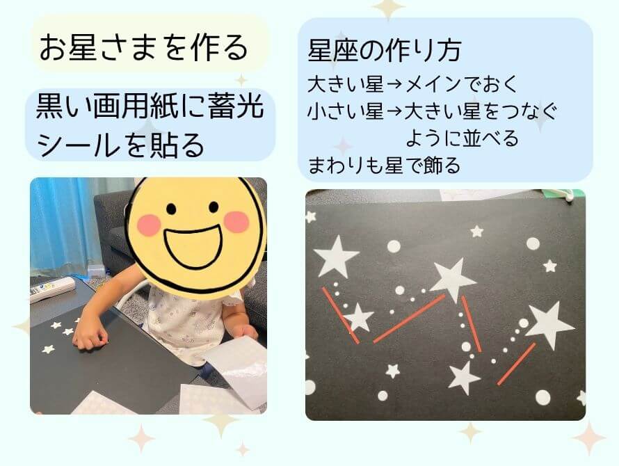 お星さまをつくる